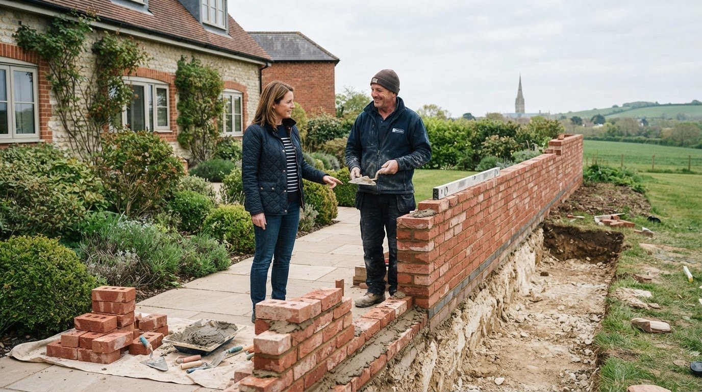 Amesbury Domestic Bricklayer for Garden Walls: The Homeowner's Vetting Checklist
