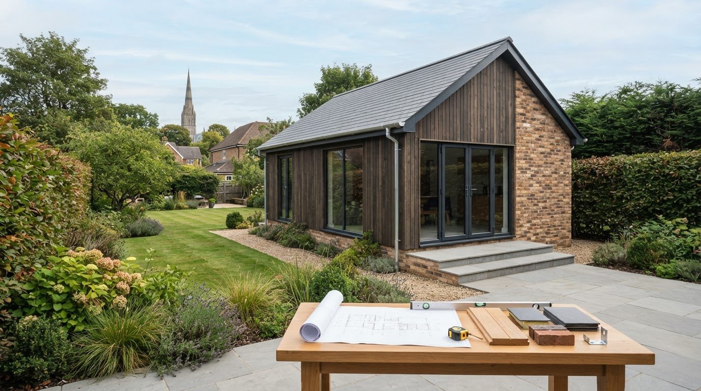 Detached Home Office Planning and Building Rules in Salisbury