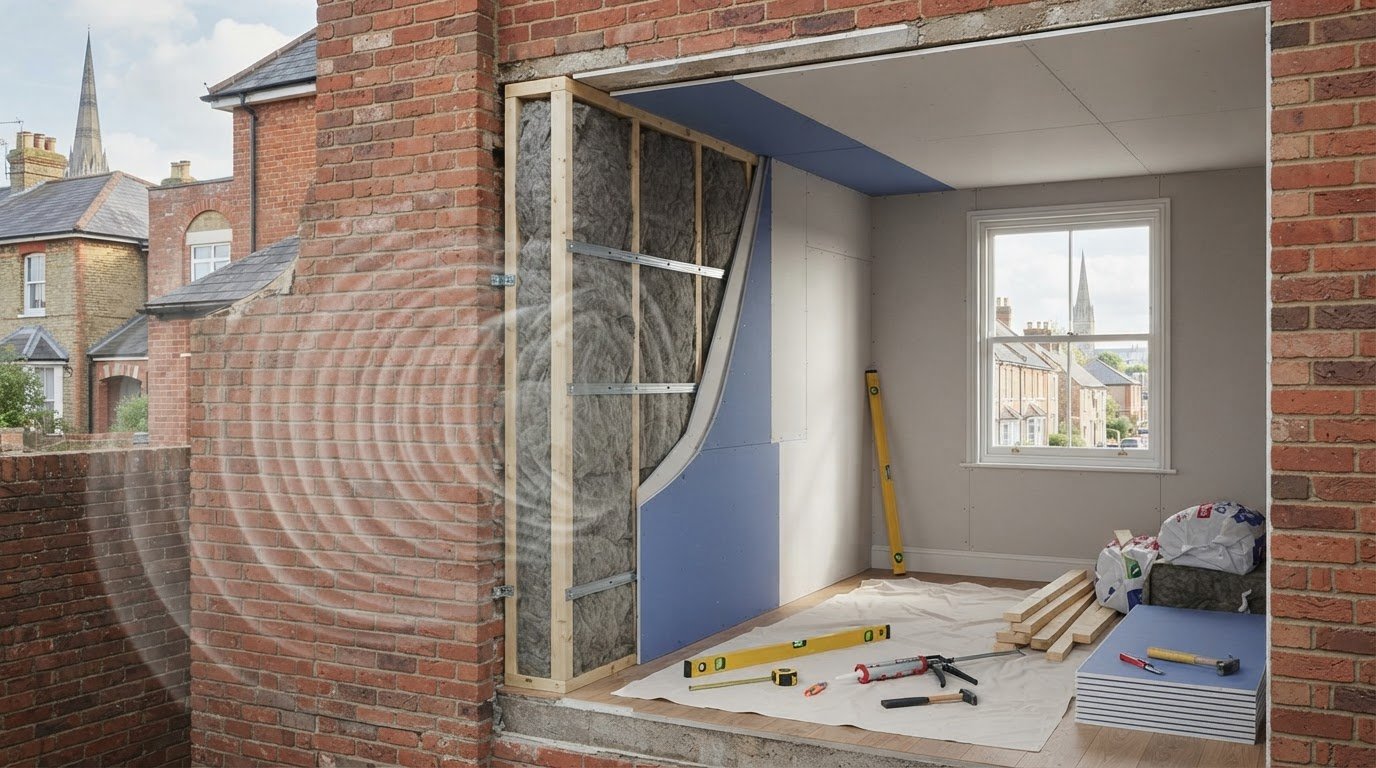 Acoustic Insulation for a Semi-Detached Party Wall in Salisbury